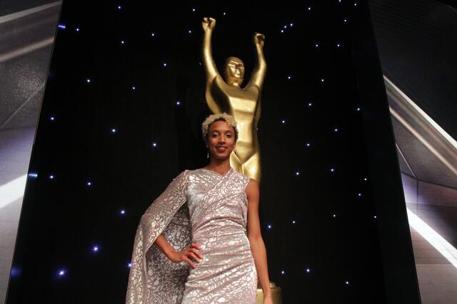 Malaika Mihambo aus Schwetzingen gewann Hallen-DM Titel im Weitsprung  | Foto: Michael Sonnick