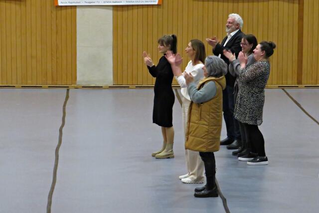 Applaus der Gemeinde und Trainerinnen | Foto: Brigitte Melder