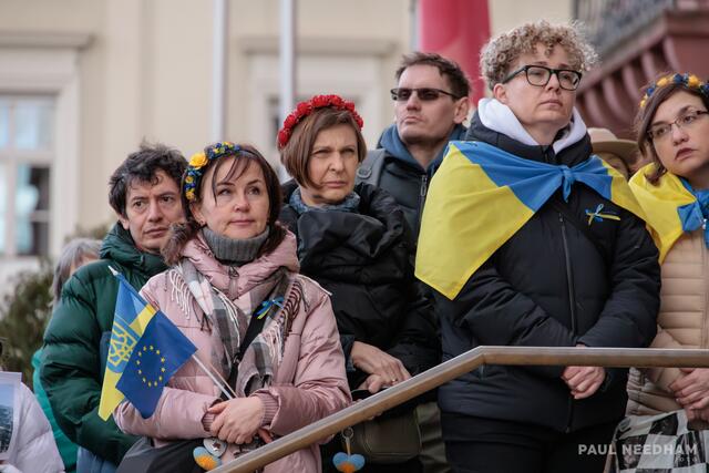 Karslruhe protestiert gegen den anhaltenden Krieg in der Ukraine | Foto: Paul Needham