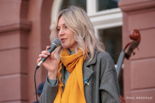 Karslruhe protestiert gegen den anhaltenden Krieg in der Ukraine | Foto: Paul Needham