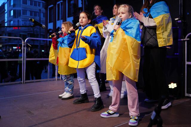 Der Kinder-Chor ArtVoice. | Foto: Christian Gaier
