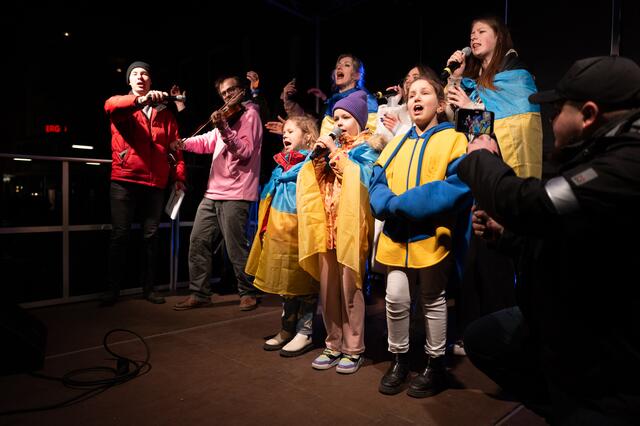 Der Kinder-Chor ArtVoice. | Foto: Christian Gaier