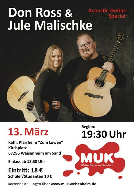 Jule Malischke &amp; Don Ross | Foto: frei