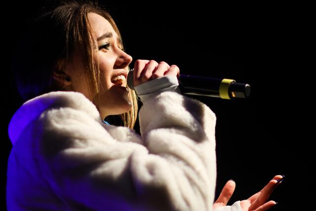 Die Sängerin Veronika Donchenko. | Foto: Christian Gaier