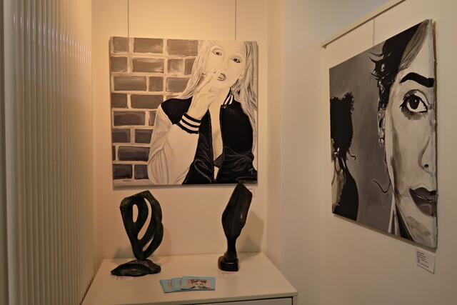 Von Günter Hornung im gleichen Stil passend zur Ausstellung | Foto: Brigitte Melder
