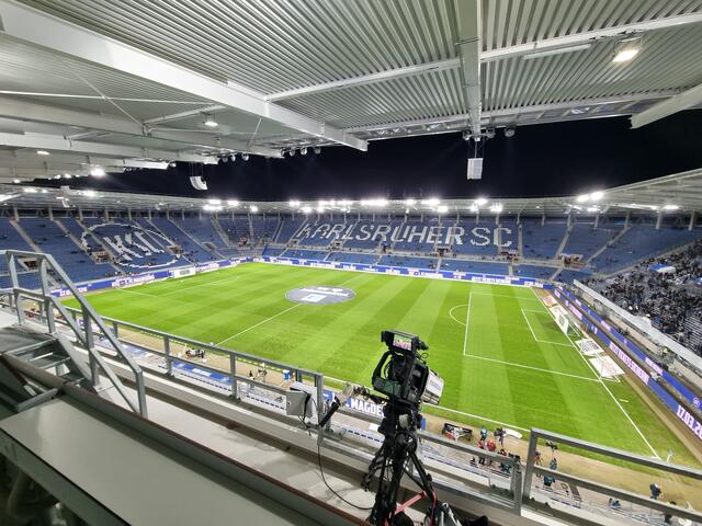 Alles bereit für das Spiel | Foto: abseits-ka/Anderer
