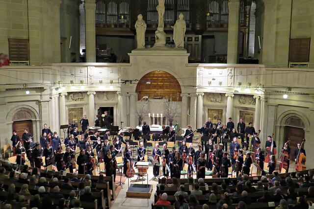 Einmarsch des Orchesters | Foto: Brigitte Melder