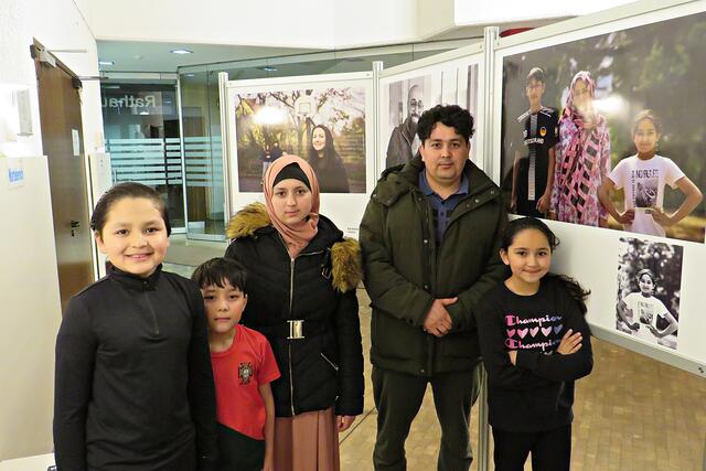 Eine afghanische Familie fühlrt sich in Limburgerhof wohl | Foto: Brigitte Melder
