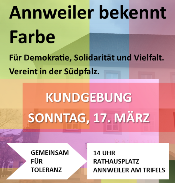 Kundgebung für Demokratie, Solidarität und Vielfalt | Foto: B. Burckschat