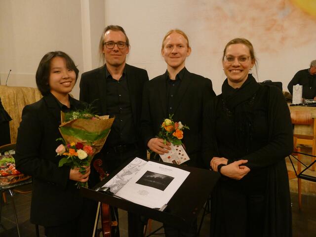 Jiwoo Jung , Holger Stodtmeister, Moritz Schumacher, Julia Stodtmeister | Foto: C. Poznar, ASG