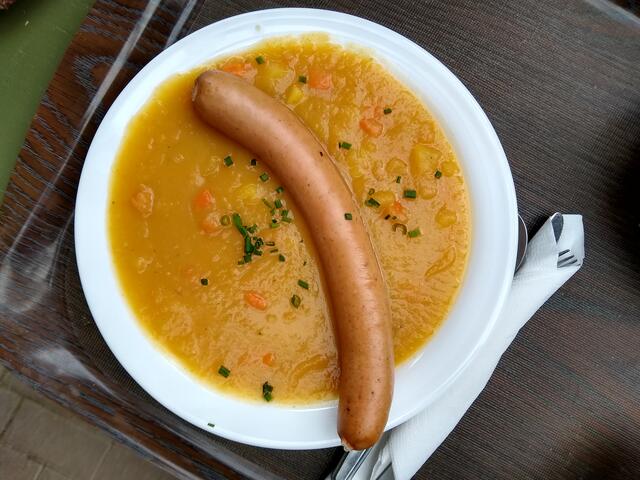Grumbeersupp mit Wurst | Foto: Wanderclub Nello e. V.