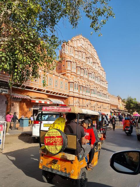 Der ehemalige „Palast der Winde“ in Jaipur | Foto: © www.jowapress.de