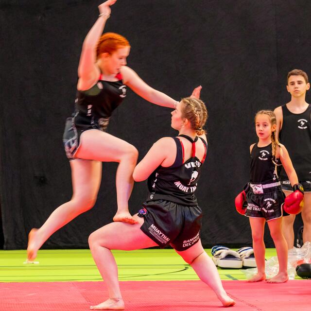 Athletische Vorführung von Solveigh und Gwen | Foto: Rhein-Pfalz-Kreis, Klaus Venus