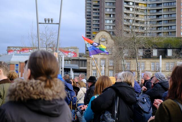 Rund 1500 Menschen kamen zusammen | Foto: Jessica Bader