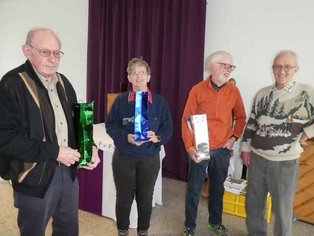 Ehrung für 100, 200 und 500 Wanderungen | Foto: Ich