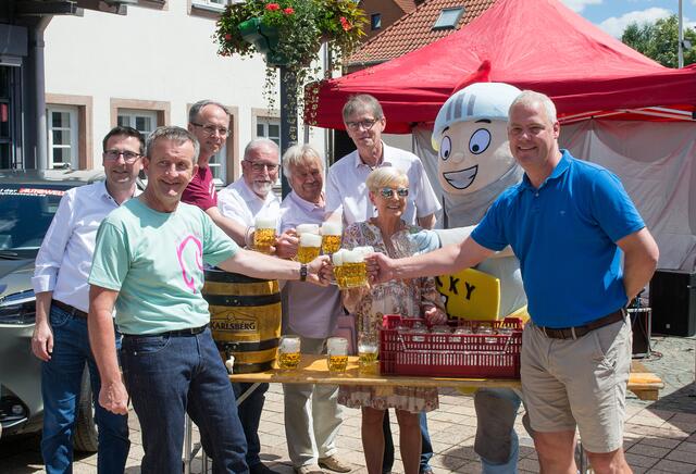 Die Sickingenstadt ist in der Pfalz nicht nur für die Burg Nanstein bekannt, sondern auch für ihre Veranstaltungen. Das Bild zeigt die Eröffnung der Veranstaltung 2022 | Foto: Frank Schäfer