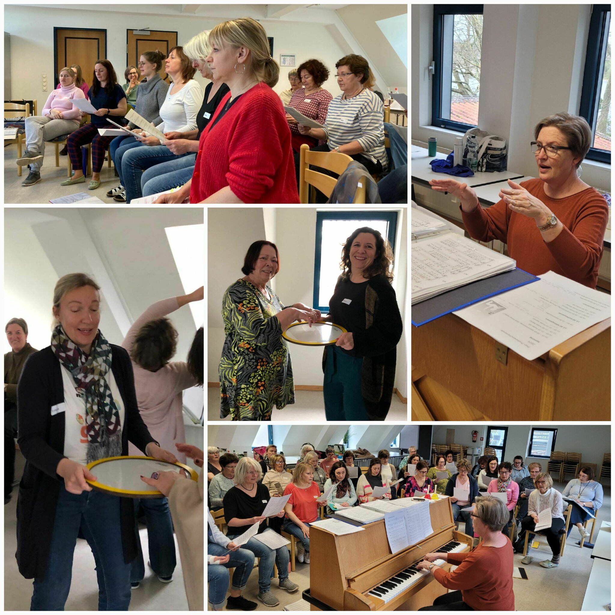 Chorarbeit des Frauenchores All Cantare: Ton läuft! All Cantare im ...