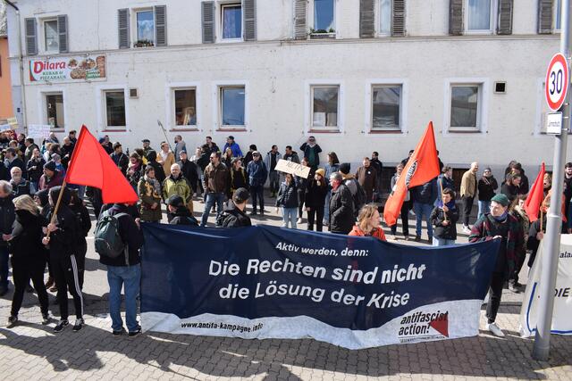 Auch die Antifa-Kampagne war am Start | Foto: Bender