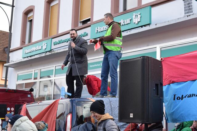David Rosenberg bei seiner Ansprache | Foto: Bender