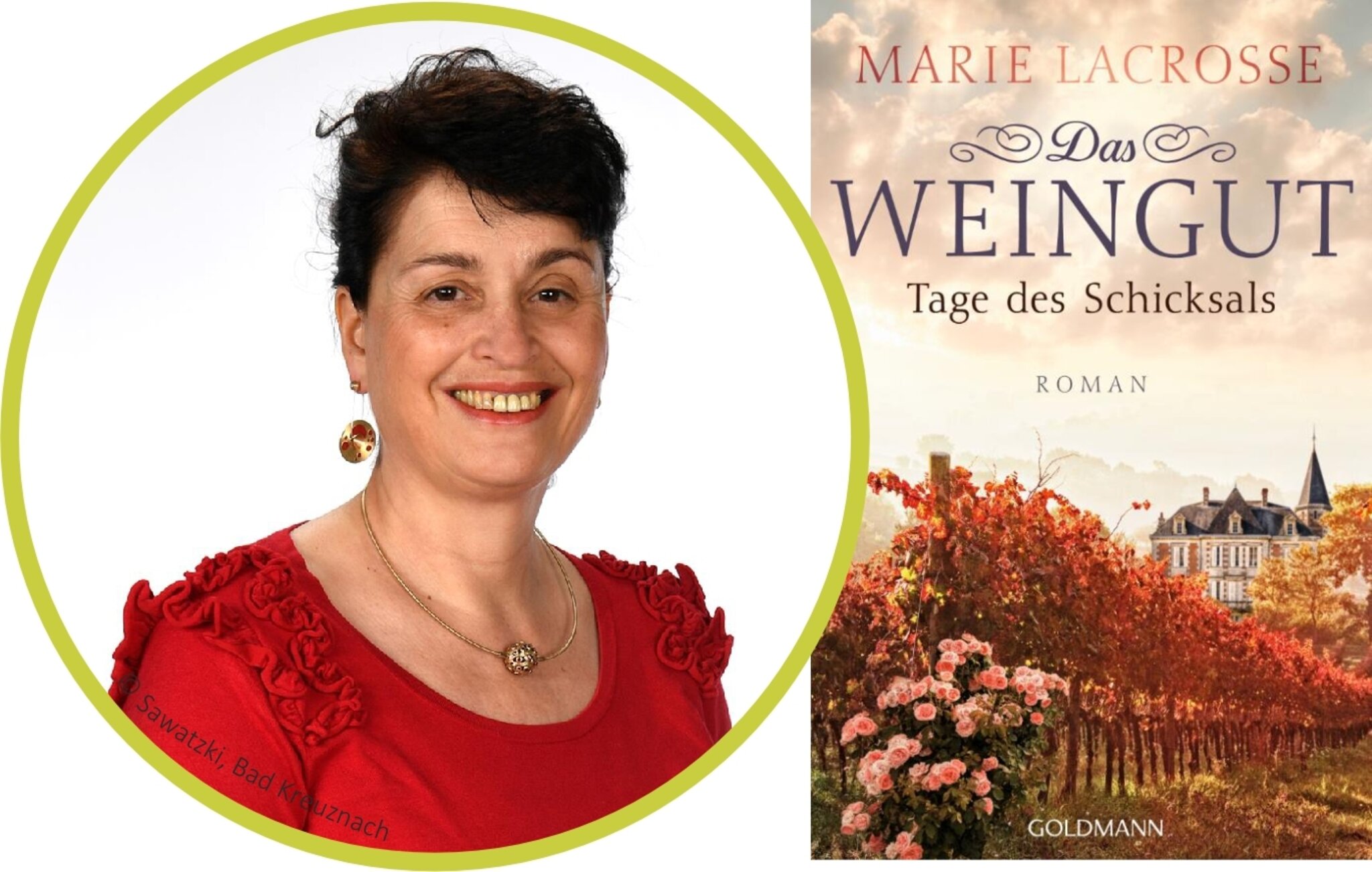 Literatur: Marie Lacrosse liest aus ihrer Trilogie „Das Weingut