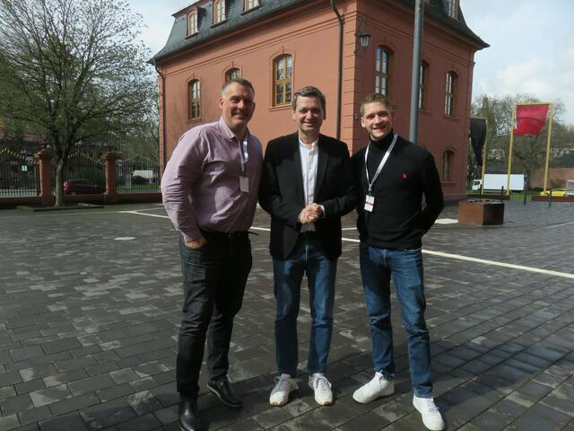 Herr Christian Baldauf in der Mitte als Ausrichter dieser Führung, nebst seinem Team. | Foto: Maiken Liefeith