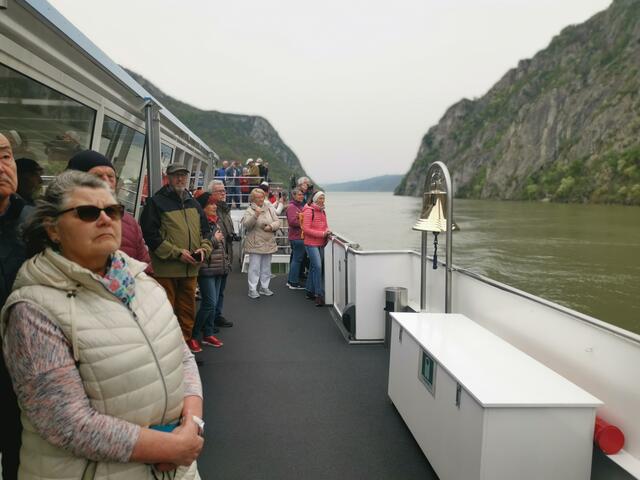 Die Donau wird immer schmaler. | Foto: Arndt