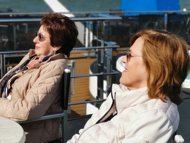 Sonne genießen auf dem Sonnendeck. | Foto: Arndt