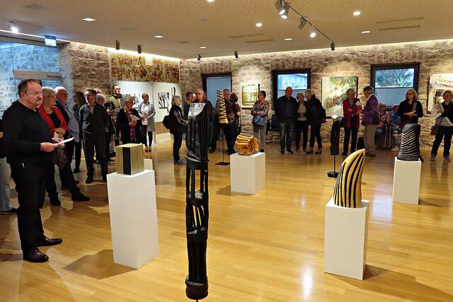 Gut besuchte Ausstellung | Foto: Brigitte Melder