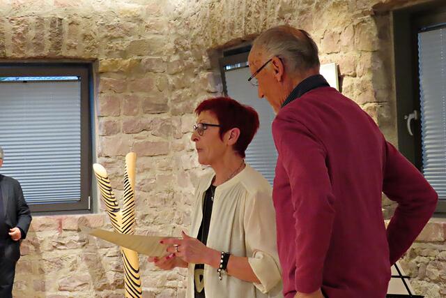 Iris Beyersdörfer und Dr. Erhard Seiler | Foto: Brigitte Melder