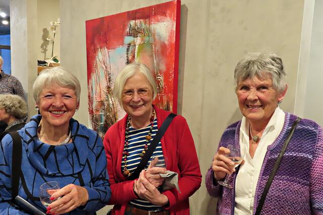 Gitti Seiler (li) mit Freundinnen | Foto: Brigitte Melder