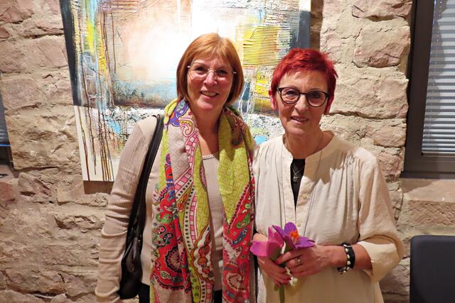 Traudel Burkhart und Iris Beyersdörfer | Foto: Brigitte Melder