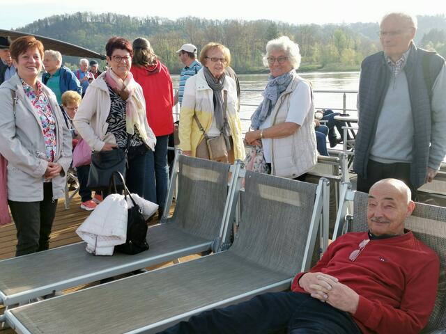 Abfahrtsbereit auf dem Deck. | Foto: Arndt