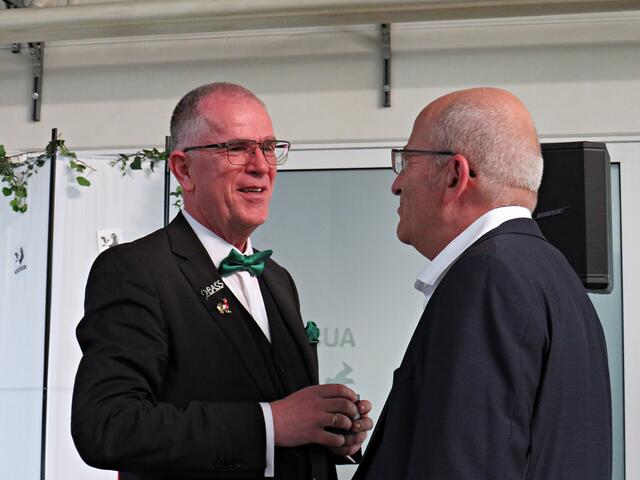 Rainer Hartwig und Christoph Utz | Foto: Brigitte Melder