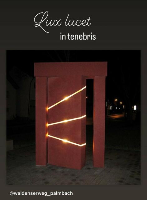 Waldenserdenkmal "Tor des Ankommens". | Foto: Roland Jourdan