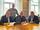 (V.l.n.r.) Verbandsbürgermeister Frank Leibeck, Commander Lieutenant Colonel David Castillo von der U.S. Army Garrison Rheinland-Pfalz, Germersheims Bürgermeister Marcus Schaile und Verbandsbürgermeister Gerald Job.  | Foto: Helena Falter | Stadt Germersheim | gratis