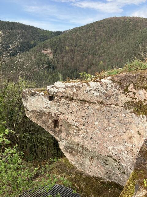 Die Burgruine im Norden | Foto: B. Bender