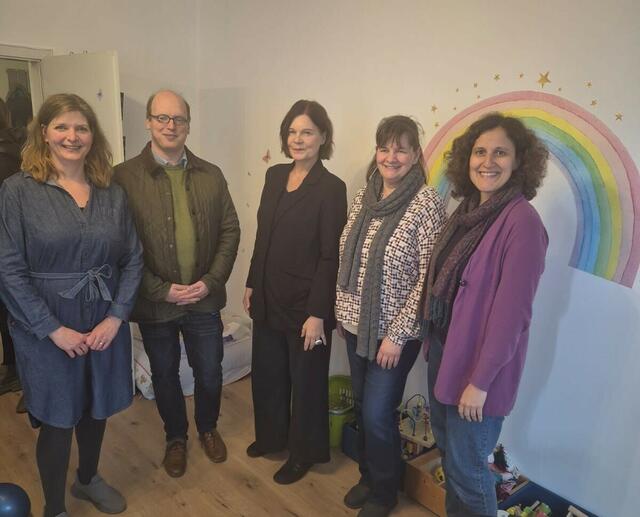 Mit P. Thümling (Leiter des Bereichs Kindertagesstätten Ludwigshafen) | Foto: Diana F.