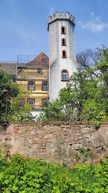 Der Slevogthof wird zur Zeit renoviert und kann nicht besichtigt werden. | Foto: Markus Pacher