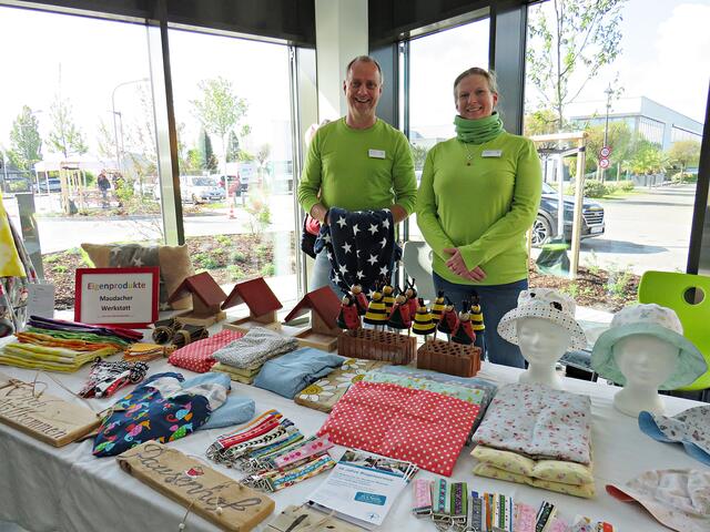 Im lichtdurchfluteten Foyer | Foto: Brigitte Melder