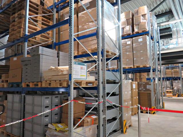 Das riesige Lager | Foto: Brigitte Melder