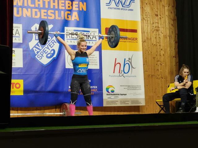 Julia Schwarzbach vom AV 03 Speyer | Foto: Achim Riess