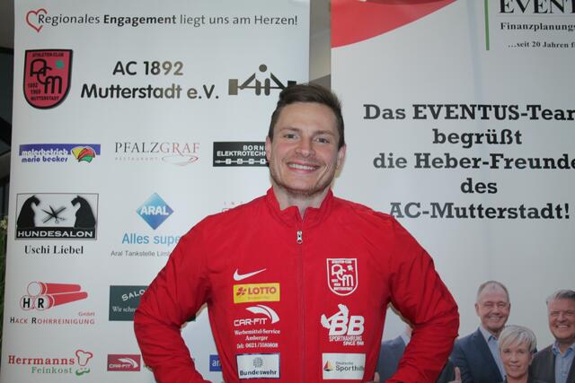 Max Lang vom AC Mutterstadt | Foto: Michael Sonnick