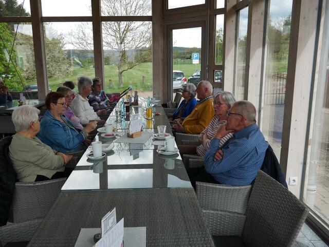 Im Cafe Loch 19 | Foto: Ich