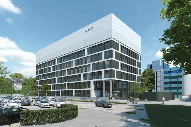 So wird das neue Forschungsgebäude aussehen | Foto: Abbvie