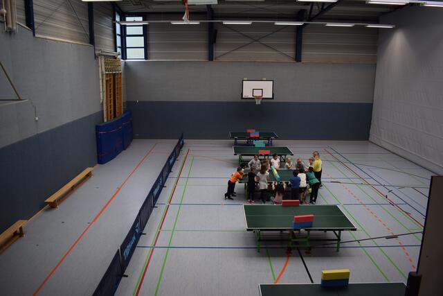 Tischtennis in Halle 1 | Foto: B. Bender