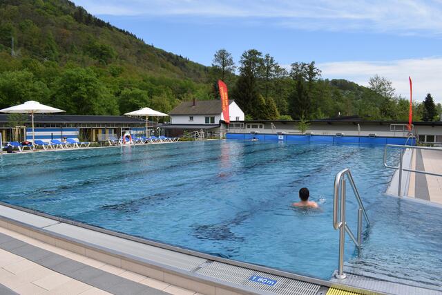 Viel Platz zum Schwimmen | Foto: Bender