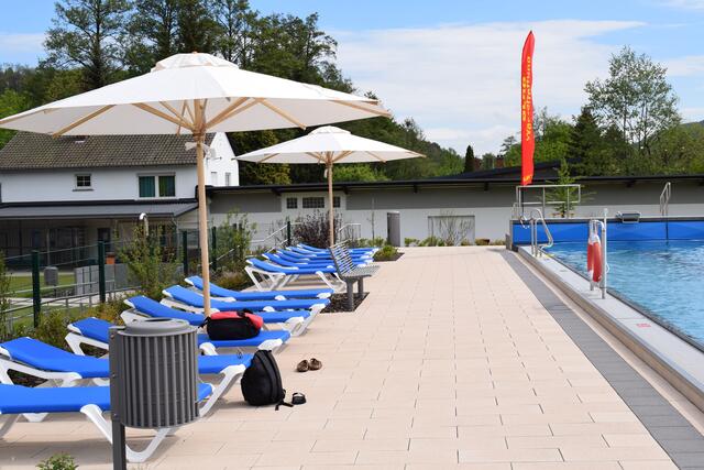 Auch für Liegestühle ist gesorgt | Foto: Bender