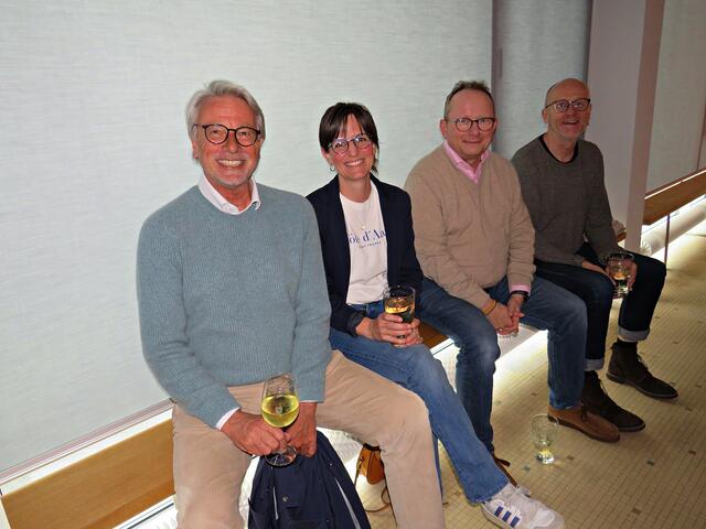 Ehemaliger LUKOM-Chef und Musikliebhaber Michael Cordier (links) | Foto: Brigitte Melder