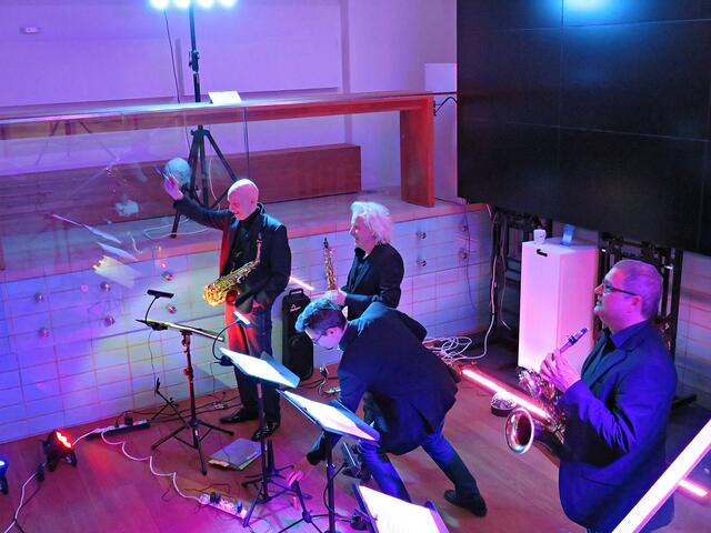 Olaf Schönborn begrüßte das Publikum | Foto: Brigitte Melder