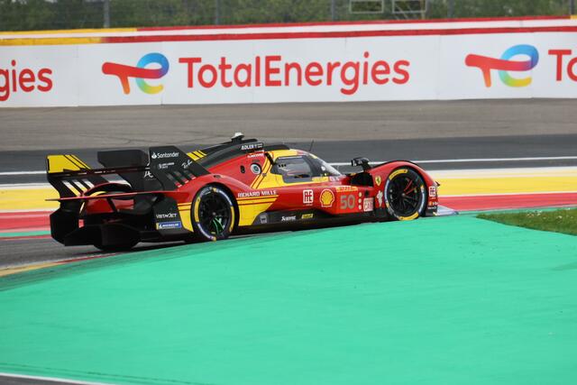 A.Fuoco war mit dem Ferrari 499P zunächst schnellster im Zeittraining, spät am Abend erfolgte jedoch die Disqualifikation! | Foto: moto-foto Reuschel